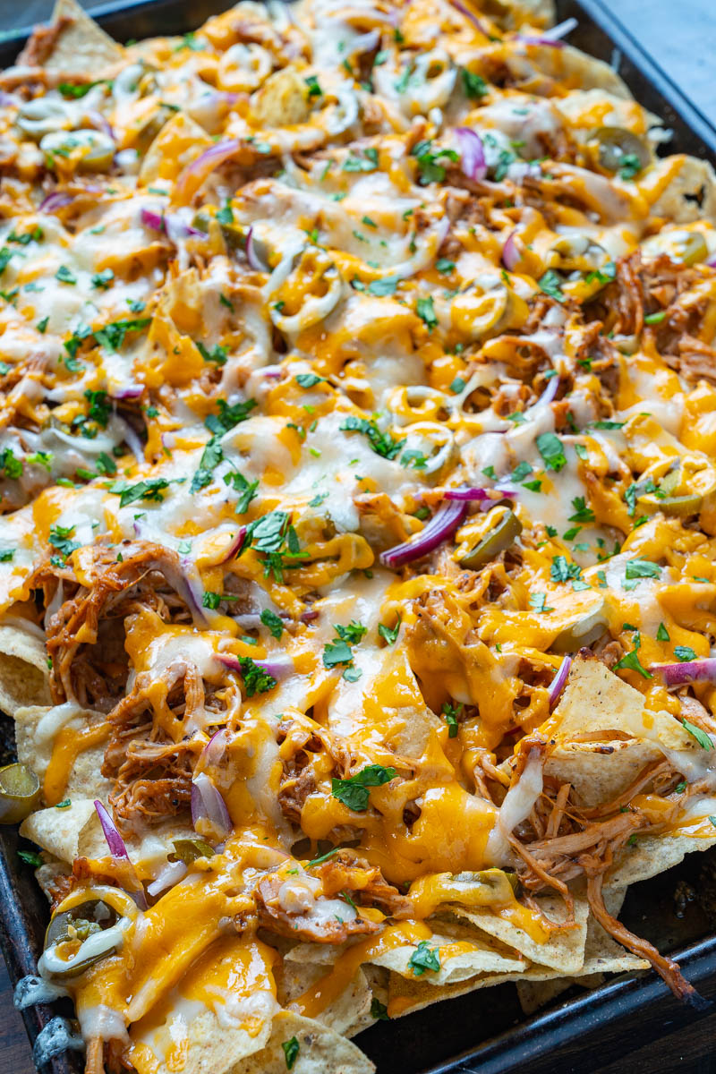 BBQ Pulled Pork Nachos BBQ Pulled Pork Nachos