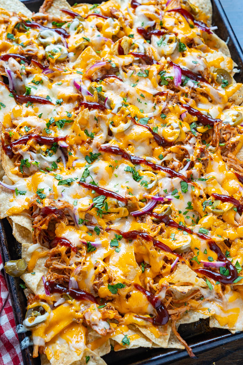 BBQ Pulled Pork Nachos