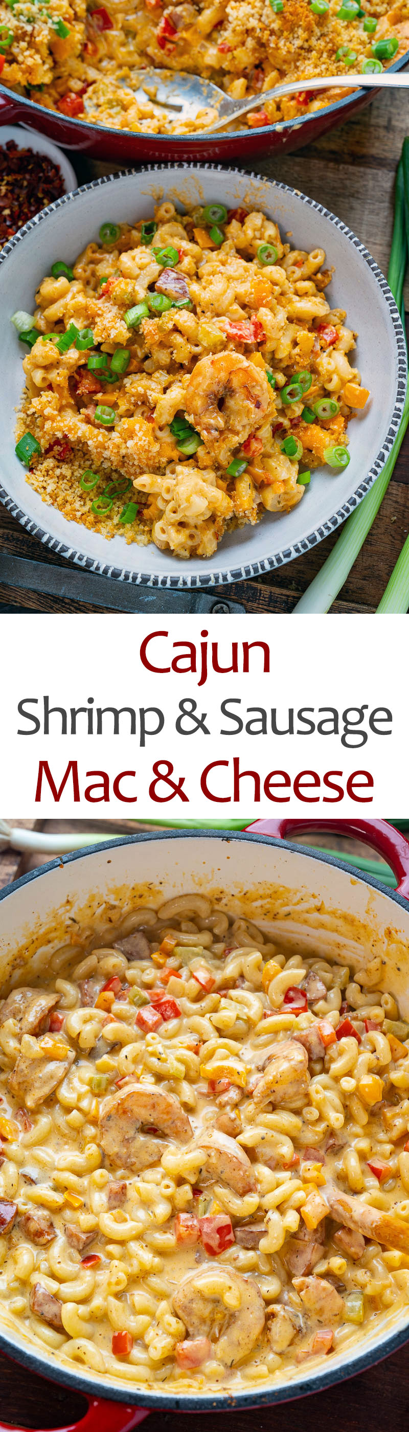 Cajun Shrimp and Sausage Mac and Cheese Cajun Shrimp and Sausage Mac and Cheese