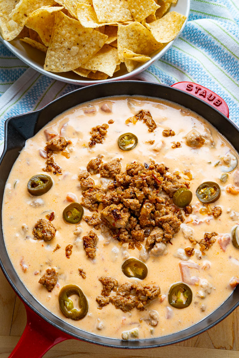 Hot Cheesy Sausage Dip Hot Cheesy Sausage Dip