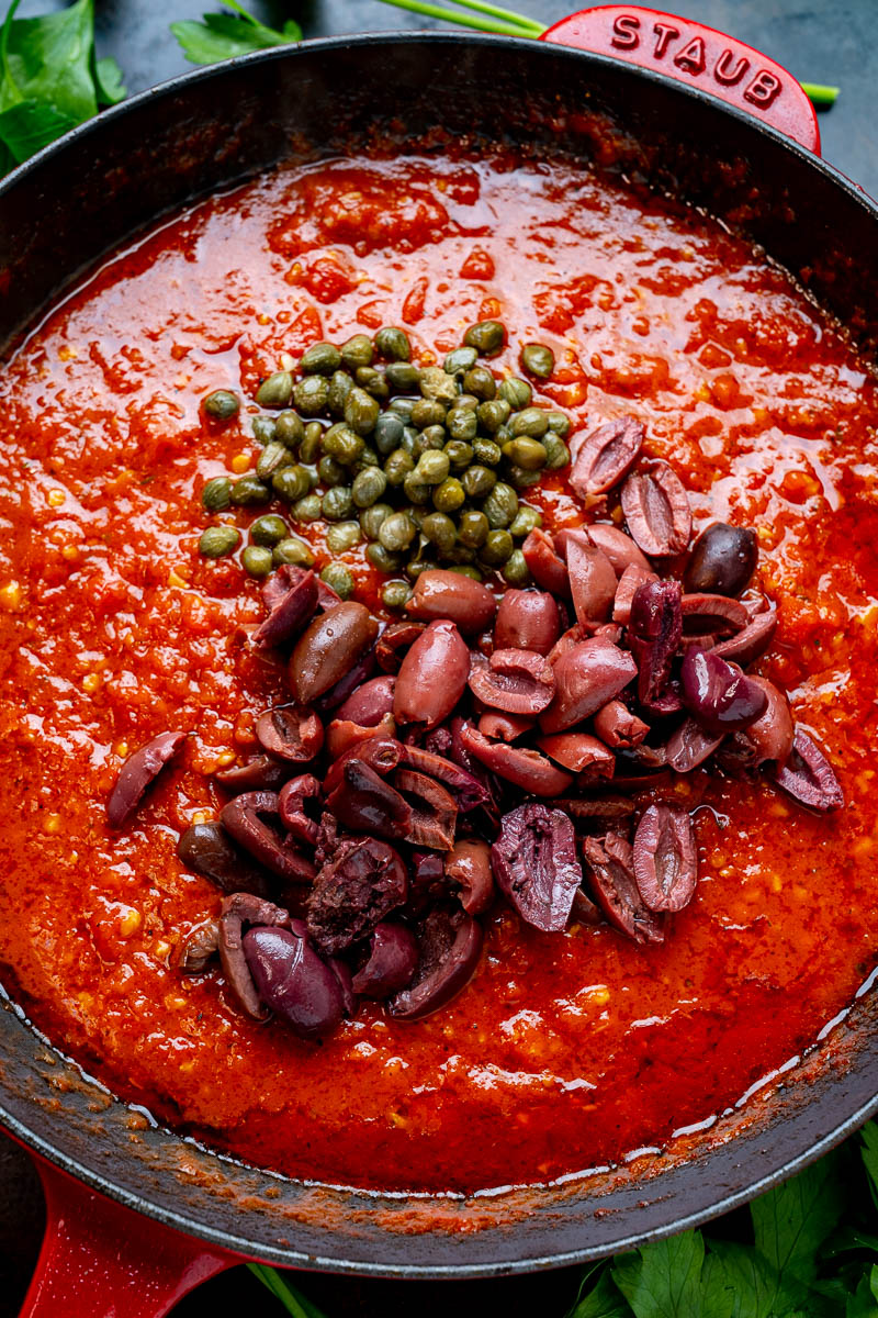 Puttanesca Sauce Puttanesca Sauce