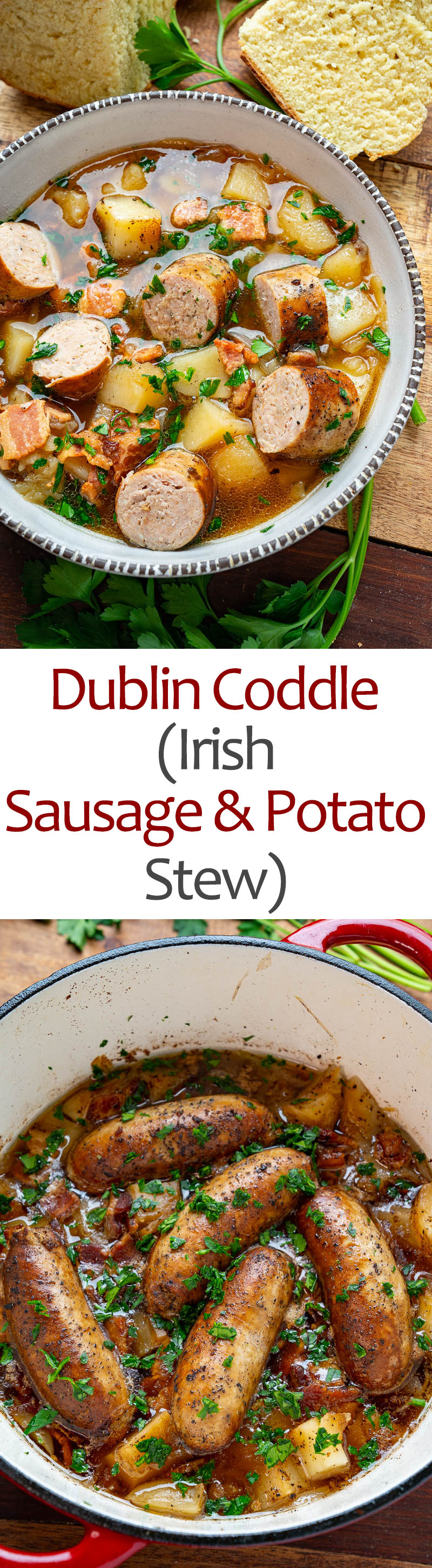 Dublin Coddle (Irish Sausage and Potato Stew) Dublin Coddle (Irish Sausage and Potato Stew)
