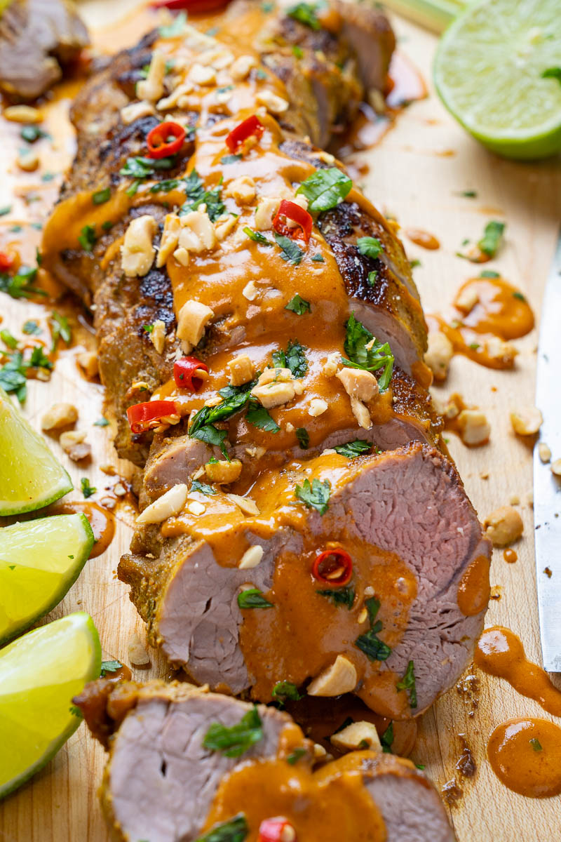 Peanut Pork Tenderloin