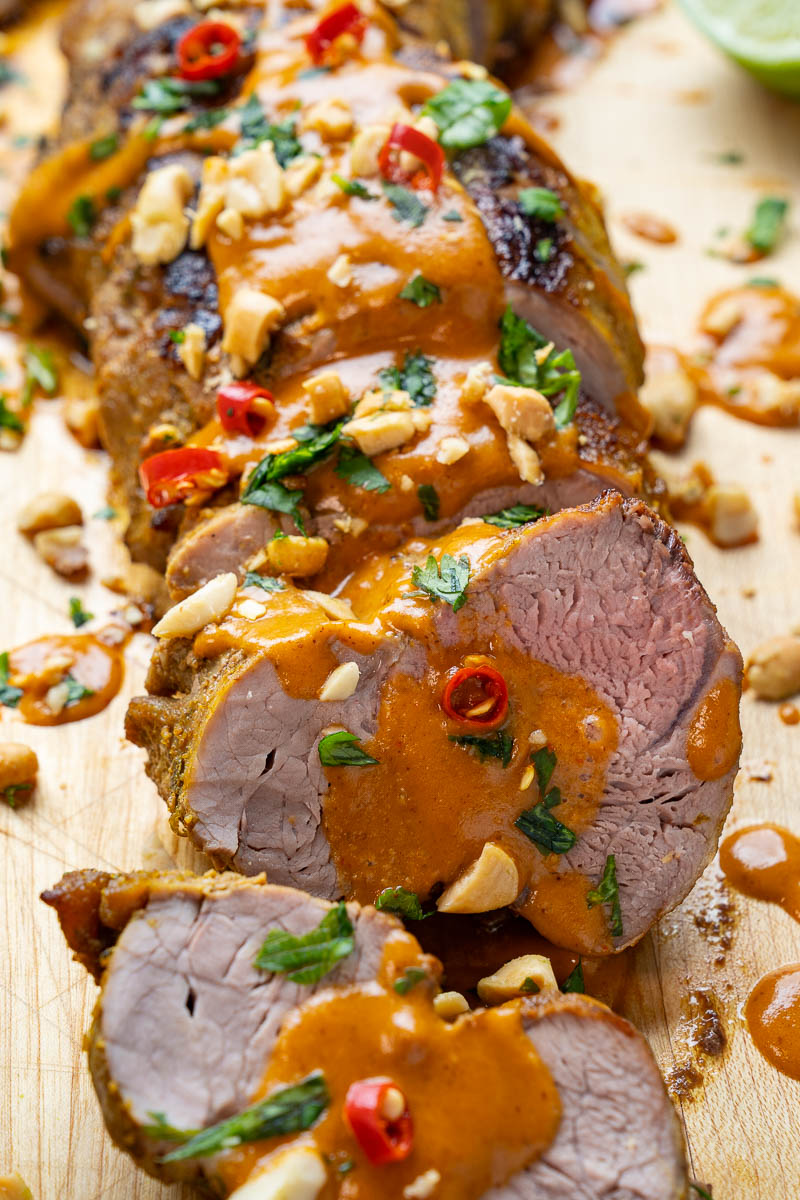 Peanut Pork Tenderloin Peanut Pork Tenderloin