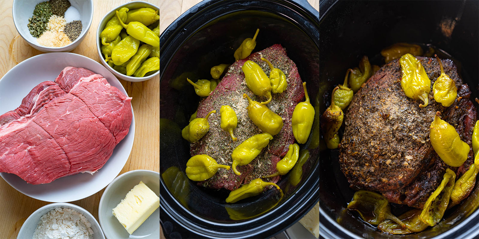 Slow Cooker Mississippi Pot Roast Slow Cooker Mississippi Pot Roast