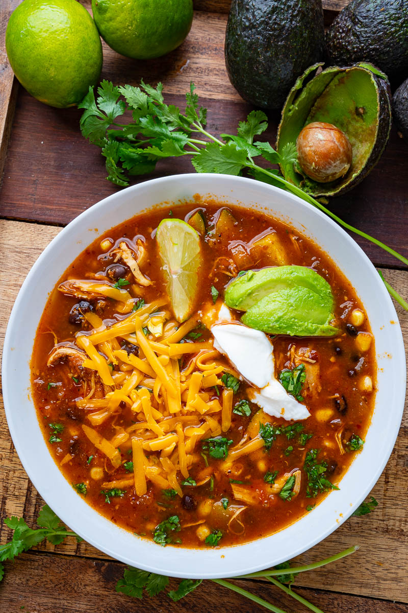 Creamy Chicken Enchilada Soup Creamy Chicken Enchilada Soup