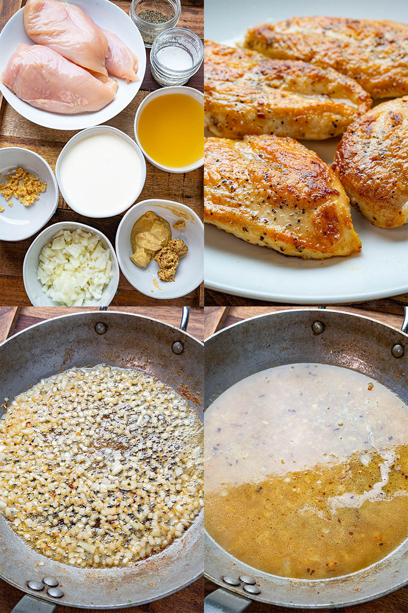Creamy Dijon Mustard Chicken Creamy Dijon Mustard Chicken
