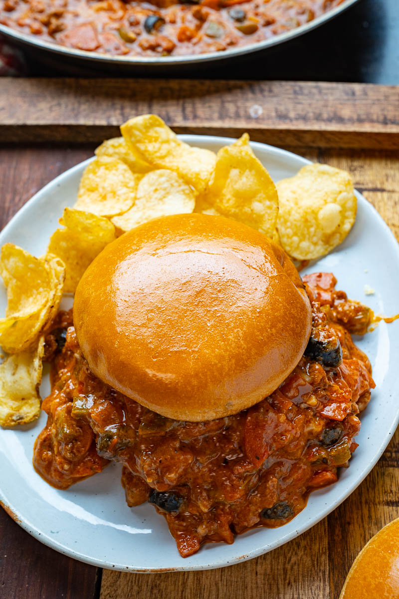 Pepperoni Pizza Sloppy Joes Pepperoni Pizza Sloppy Joes