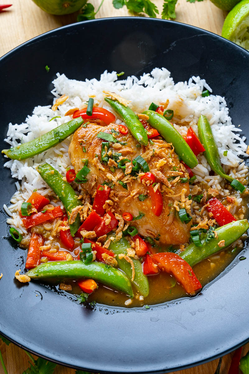 Skillet Green Curry Chicken Skillet Green Curry Chicken