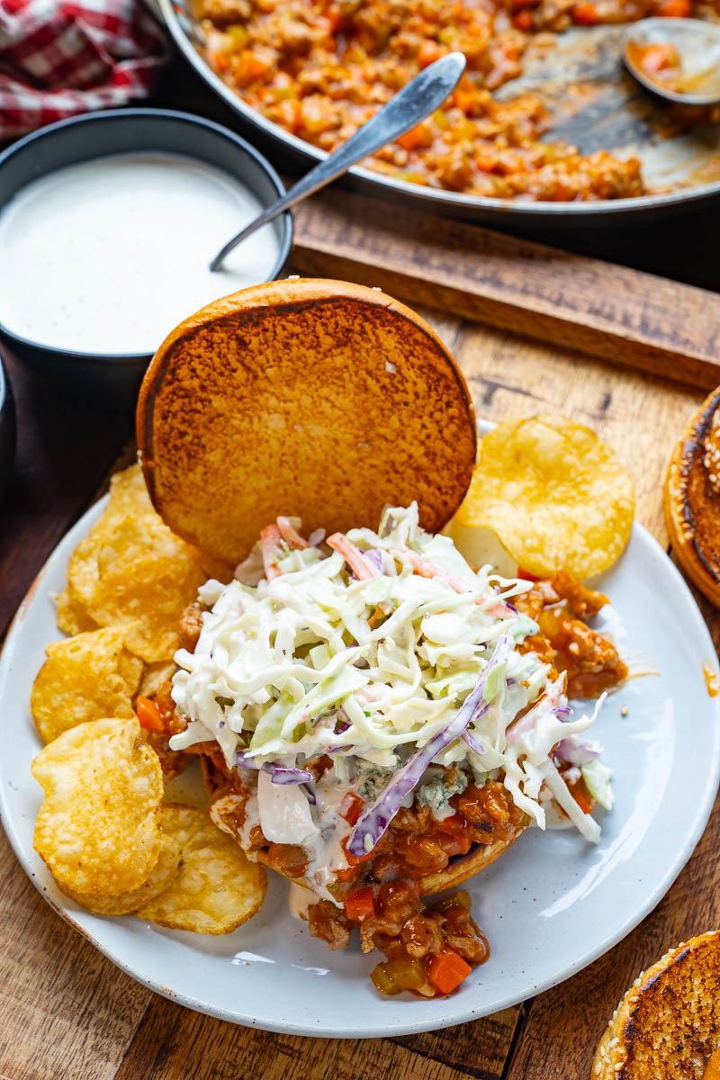 Buffalo Chicken Sloppy Joes Buffalo Chicken Sloppy Joes