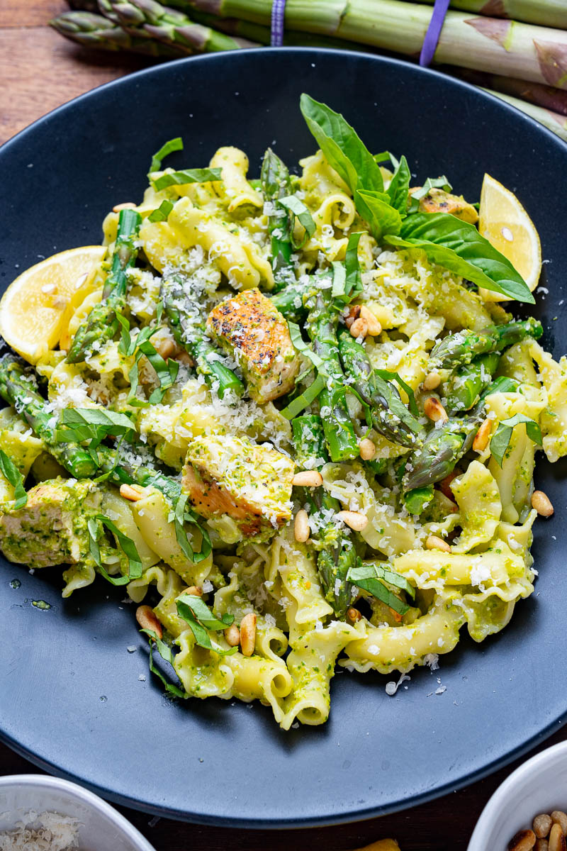 Chicken Asparagus Pesto Pasta Chicken Asparagus Pesto Pasta