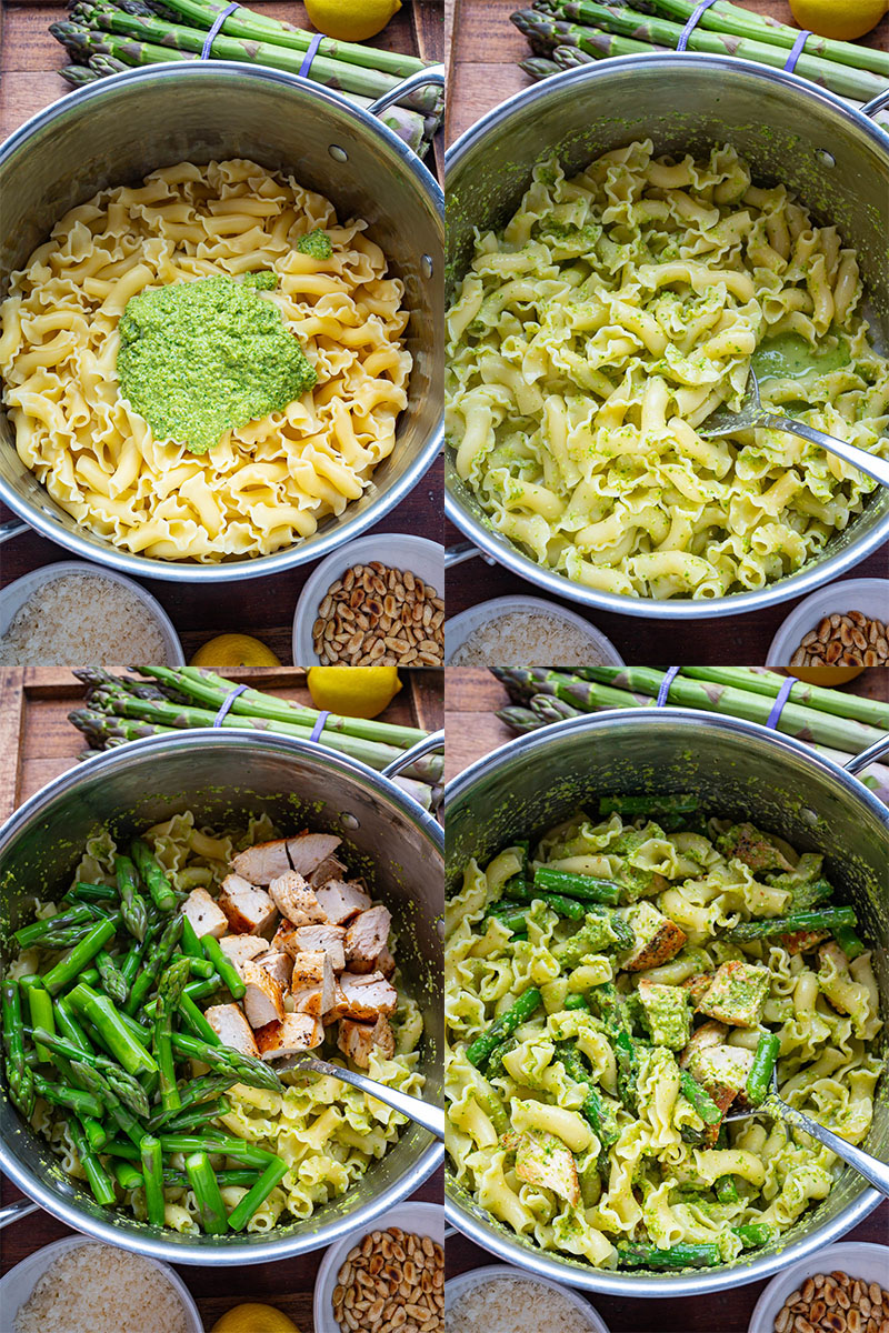 Chicken Asparagus Pesto Pasta Chicken Asparagus Pesto Pasta