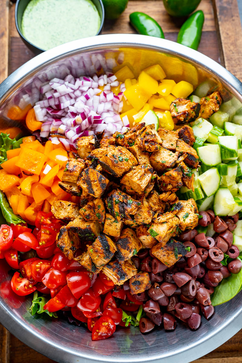 Peruvian Grilled Chicken Salad Peruvian Grilled Chicken Salad