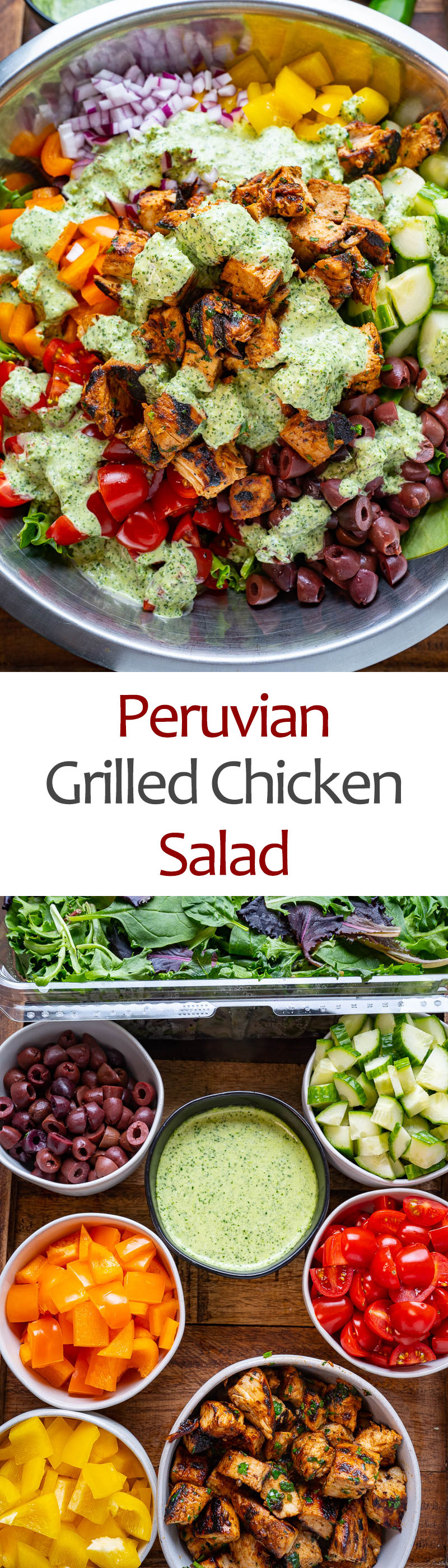 Peruvian Grilled Chicken Salad Peruvian Grilled Chicken Salad