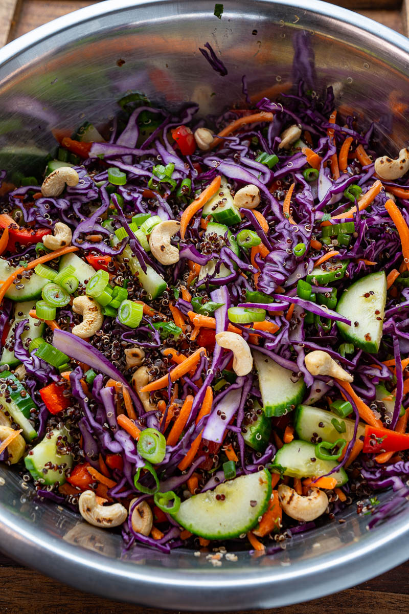 Thai Style Quinoa Salad Thai Style Quinoa Salad