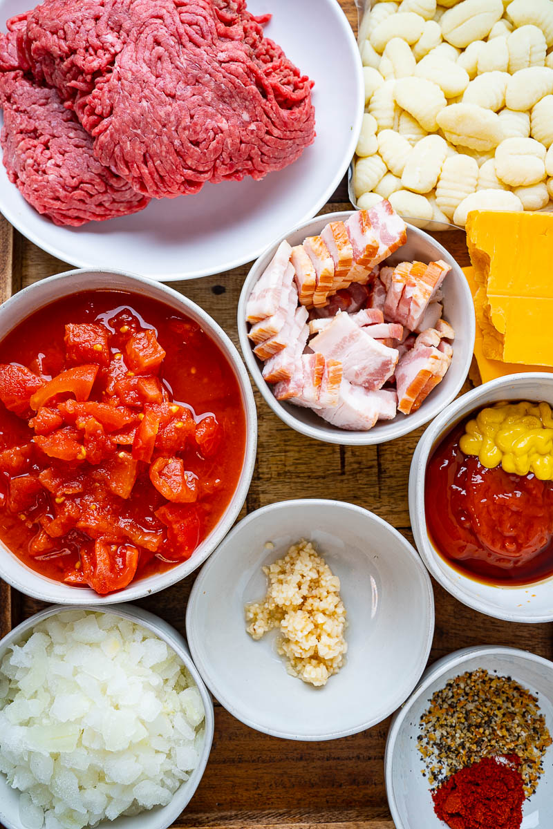 Bacon Cheeseburger Gnocchi Bacon Cheeseburger Gnocchi