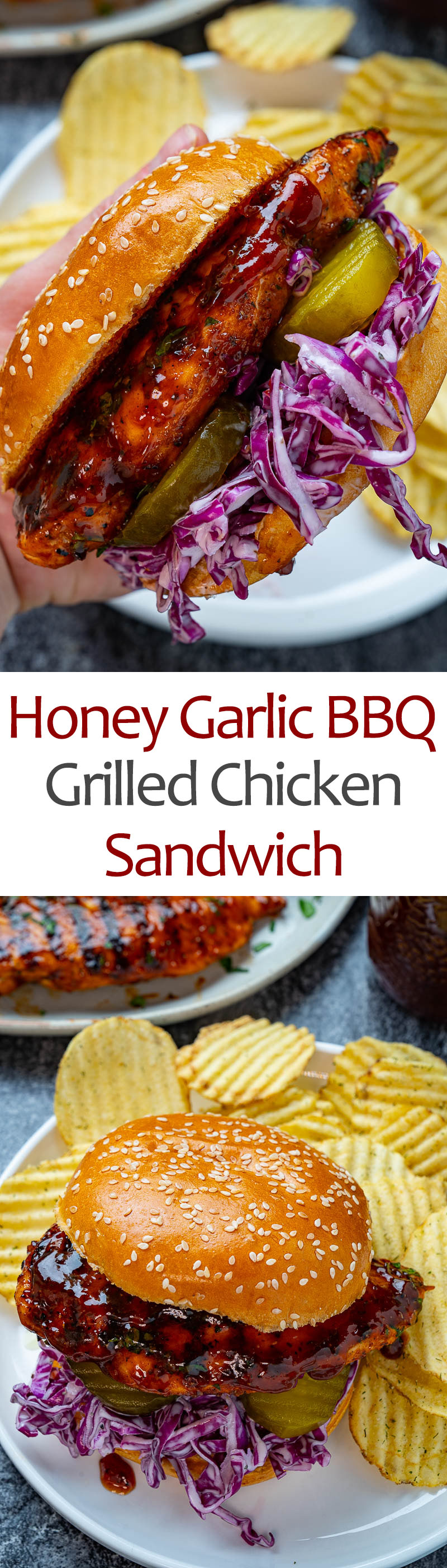Honey Garlic BBQ Grilled Chicken Sandwich Honey Garlic BBQ Grilled Chicken Sandwich