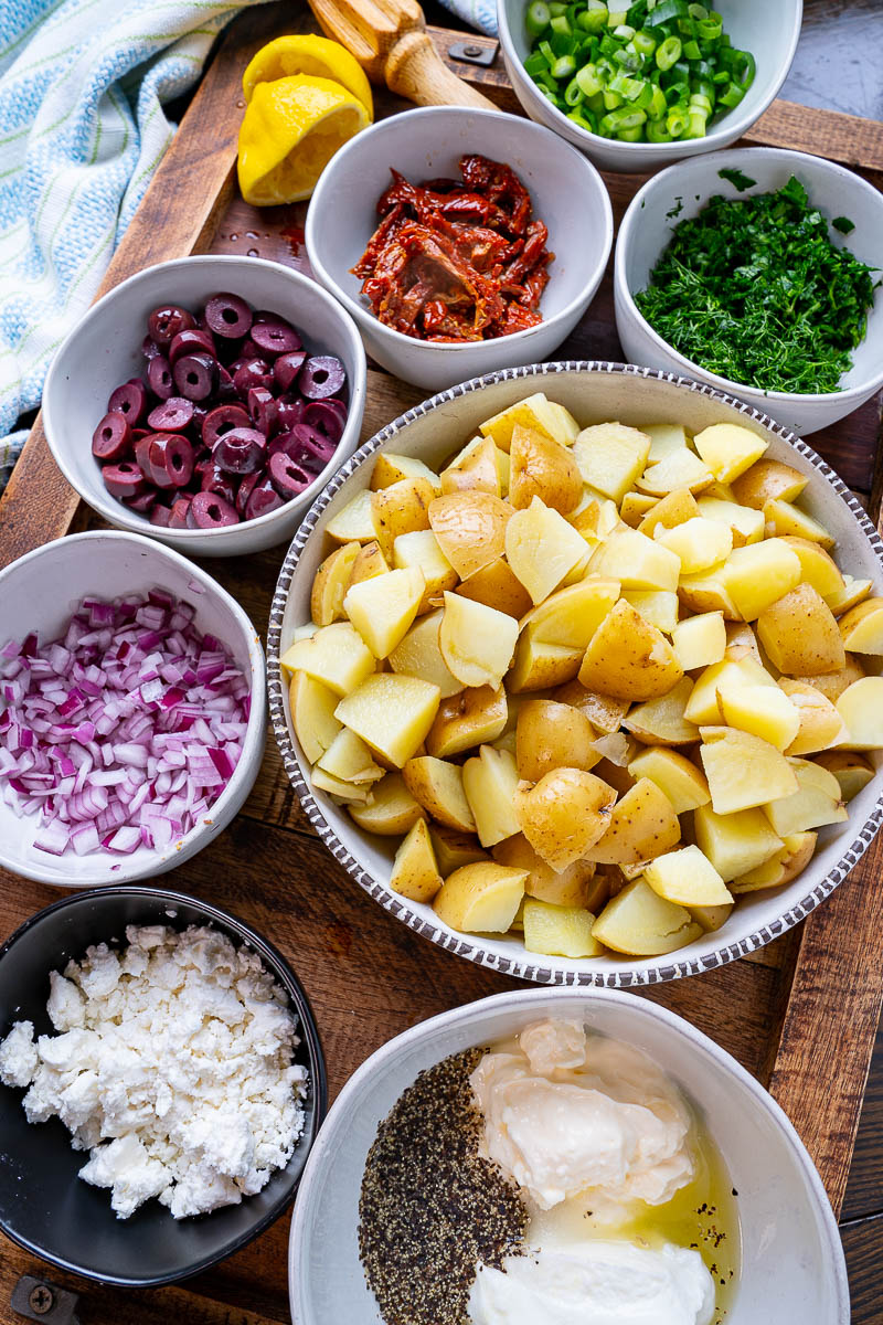 Mediterranean Potato Salad Mediterranean Potato Salad