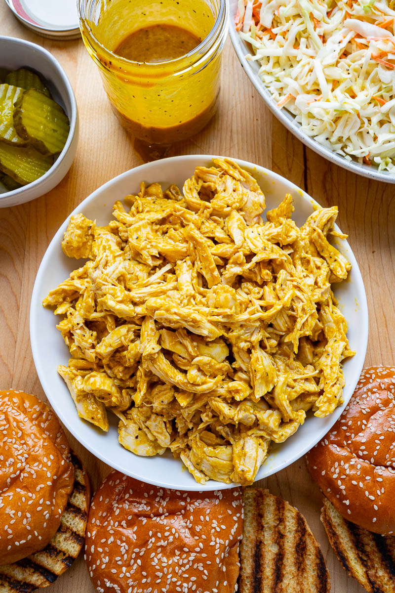 Mustard BBQ Chicken Sandwich Mustard BBQ Chicken Sandwich