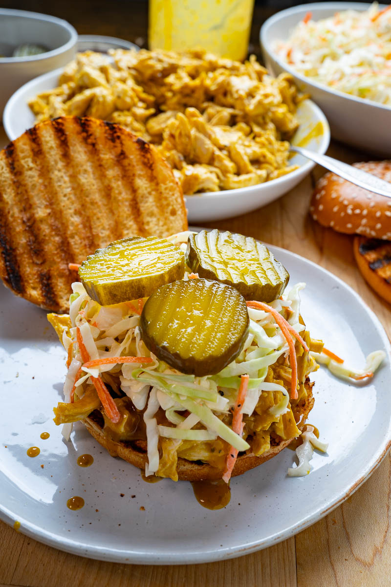 Mustard BBQ Chicken Sandwich Mustard BBQ Chicken Sandwich