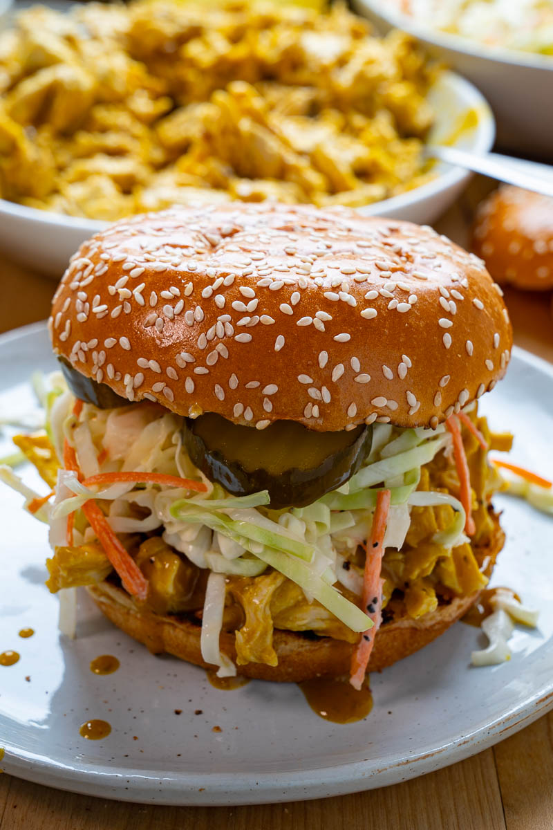 Mustard BBQ Chicken Sandwich Mustard BBQ Chicken Sandwich