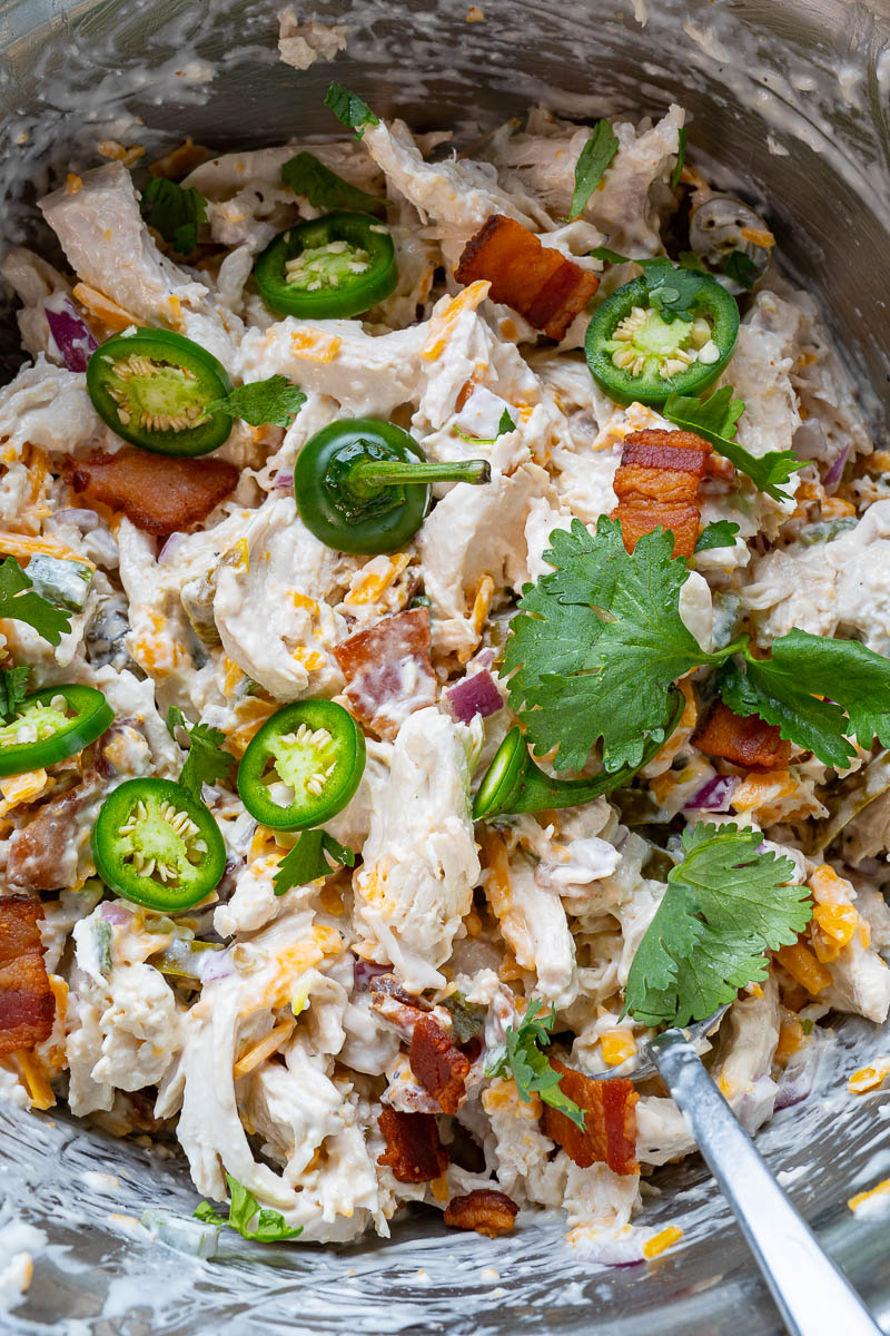 Jalapeno Popper Chicken Salad Jalapeno Popper Chicken Salad