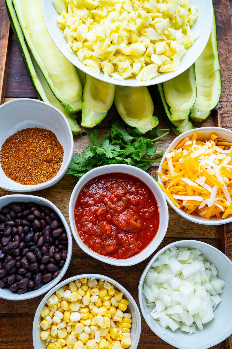 Mexican Stuffed Zucchini Mexican Stuffed Zucchini