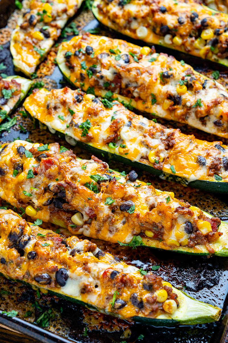 Mexican Stuffed Zucchini Mexican Stuffed Zucchini