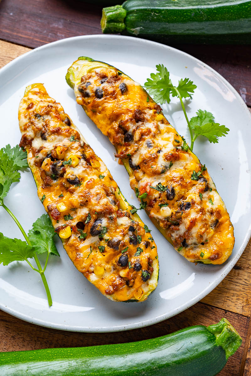 Mexican Stuffed Zucchini Mexican Stuffed Zucchini