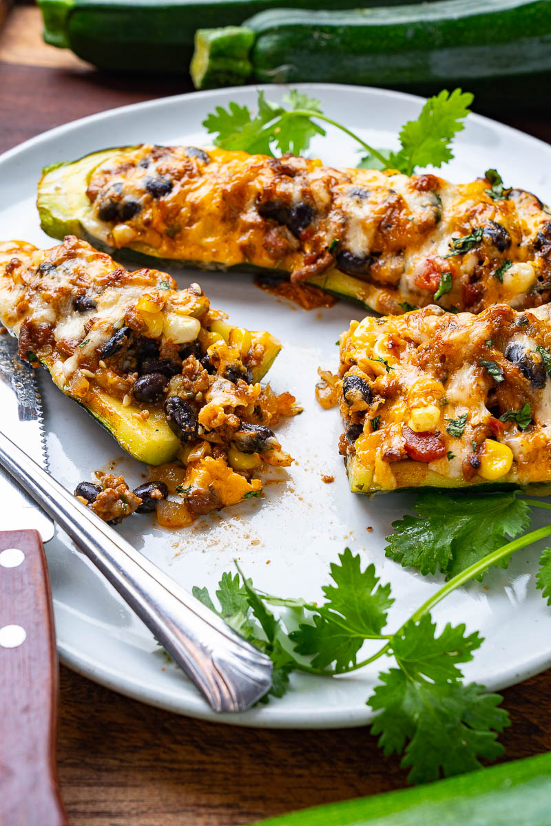 Mexican Stuffed Zucchini Mexican Stuffed Zucchini