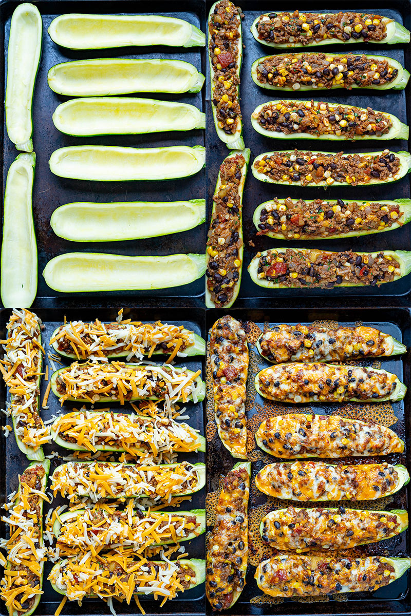 Mexican Stuffed Zucchini Mexican Stuffed Zucchini