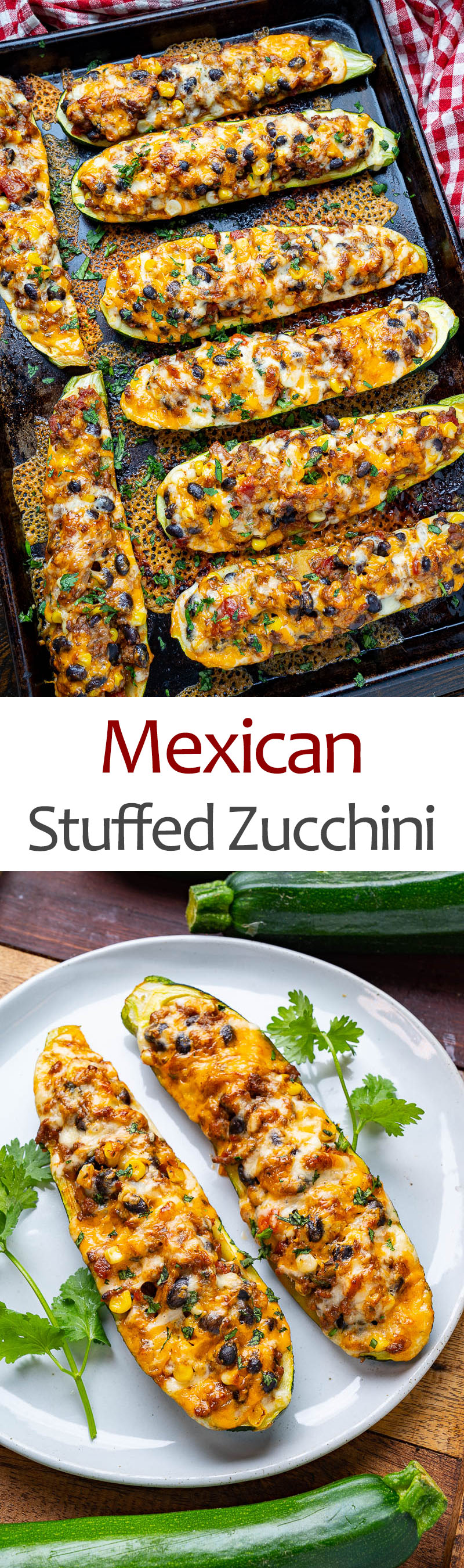 Mexican Stuffed Zucchini Mexican Stuffed Zucchini