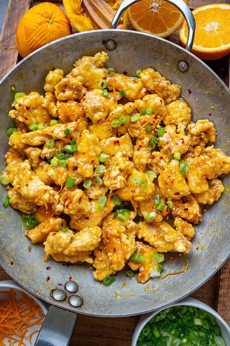 Crispy Orange Chicken Crispy Orange Chicken