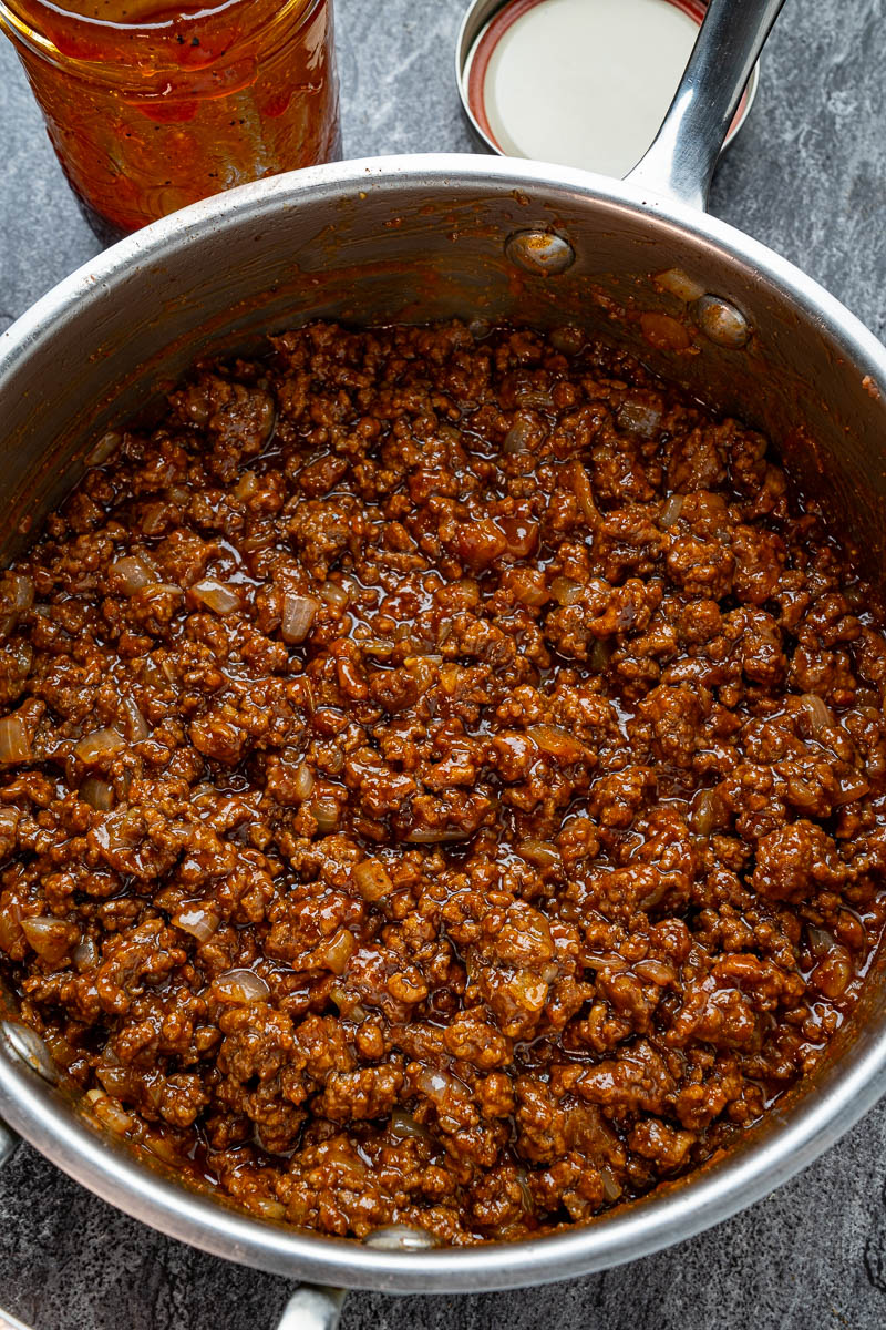 Honey Garlic BBQ Sloppy Joes Honey Garlic BBQ Sloppy Joes