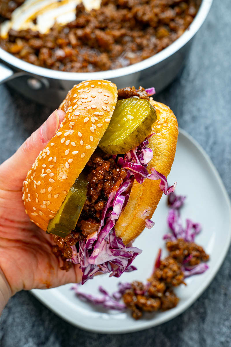 Honey Garlic BBQ Sloppy Joes Honey Garlic BBQ Sloppy Joes