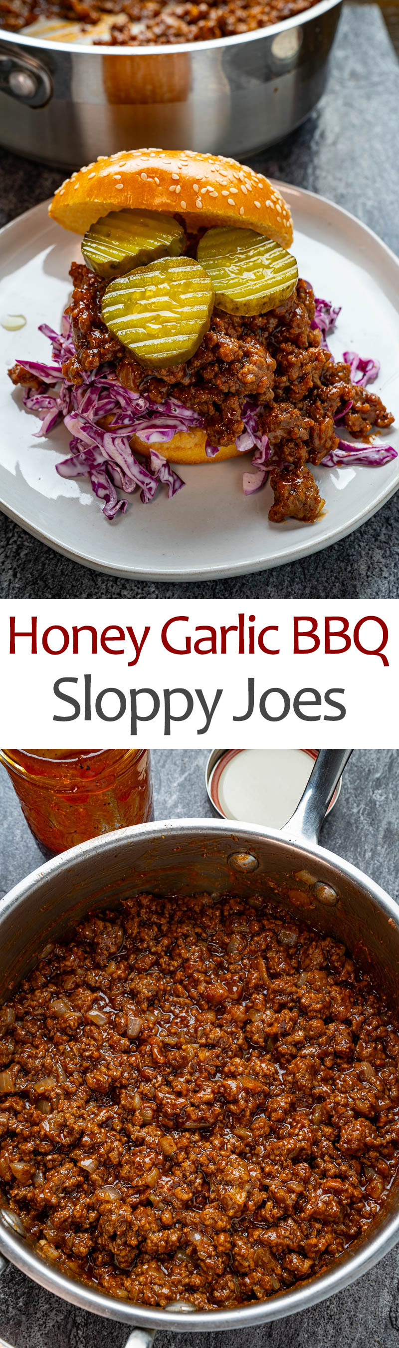 Honey Garlic BBQ Sloppy Joes Honey Garlic BBQ Sloppy Joes