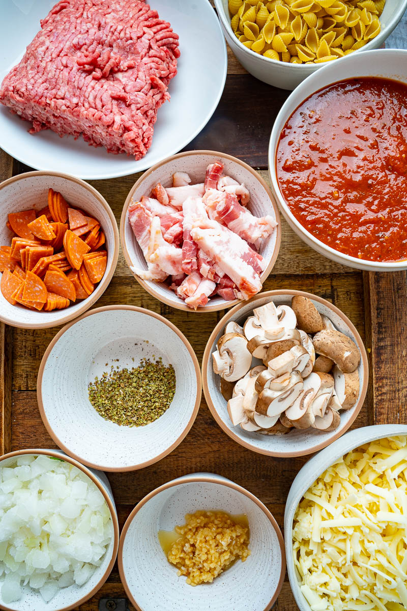 Pepperoni Pizza Pasta Pepperoni Pizza Pasta