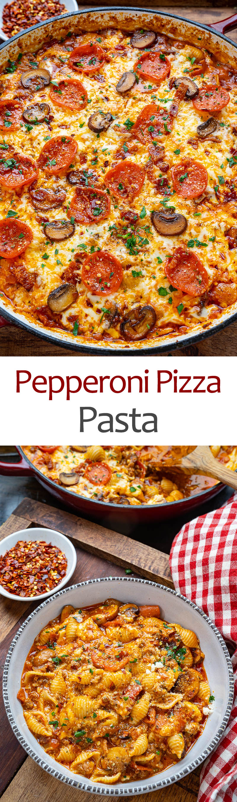 Pepperoni Pizza Pasta Pepperoni Pizza Pasta