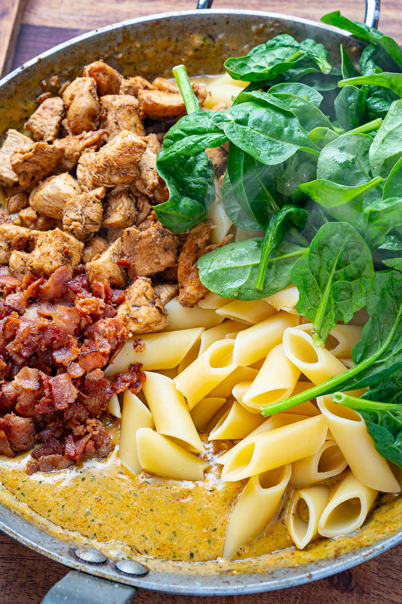 Creamy Sun-dried Tomato Pesto Pasta with Chicken Creamy Sun-dried Tomato Pesto Pasta with Chicken