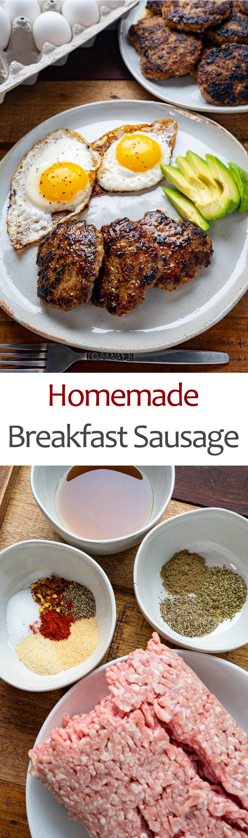 Homemade Breakfast Sausage Homemade Breakfast Sausage