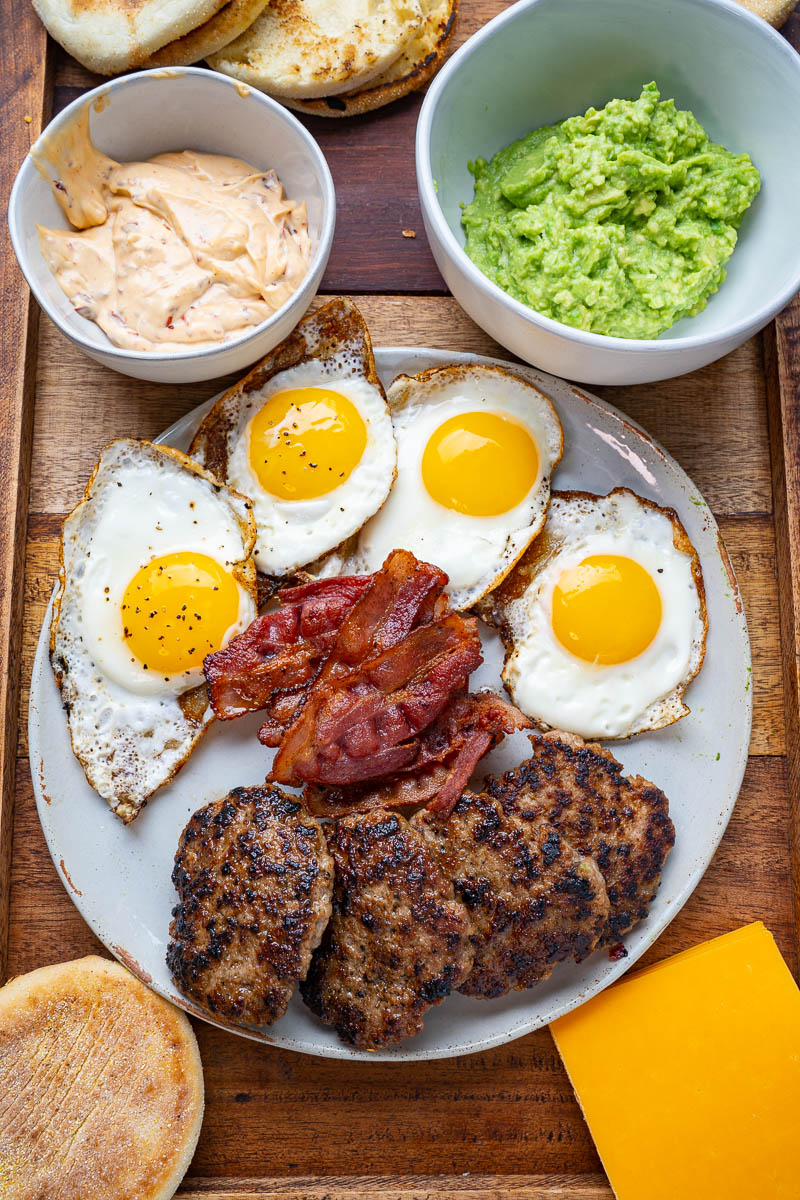 Loaded Breakfast Sandwich Loaded Breakfast Sandwich