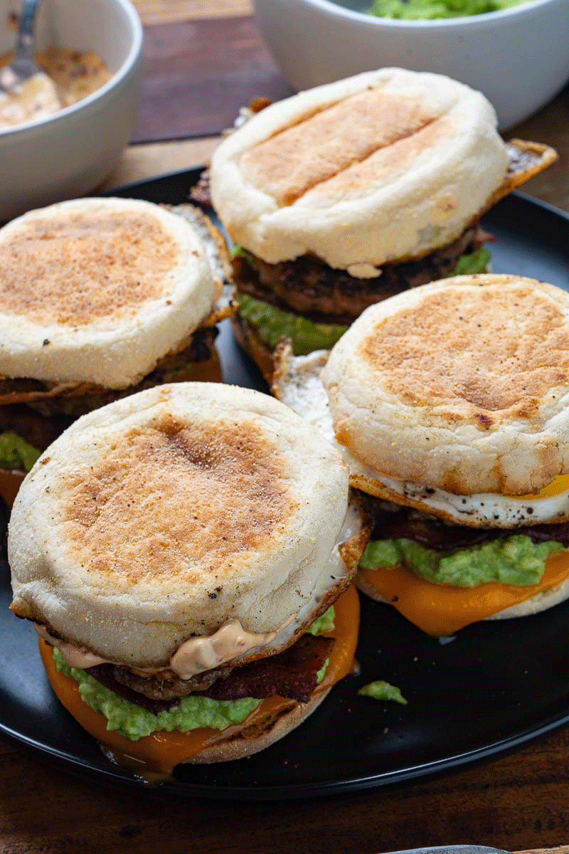 Loaded Breakfast Sandwich Loaded Breakfast Sandwich