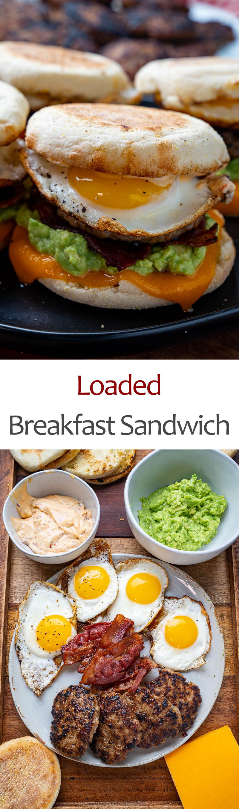 Loaded Breakfast Sandwich Loaded Breakfast Sandwich