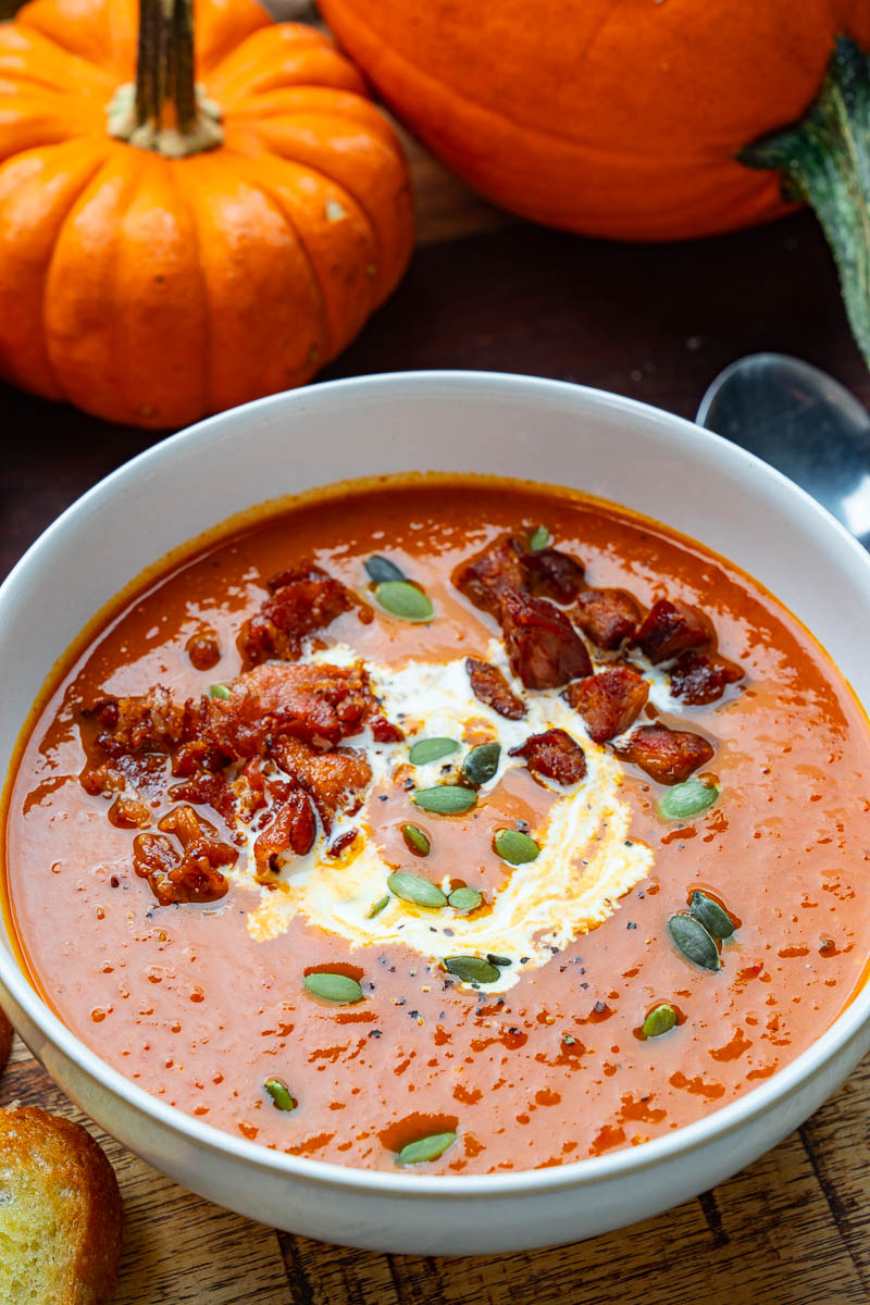 Pumpkin and Red Pepper Soup Pumpkin and Red Pepper Soup