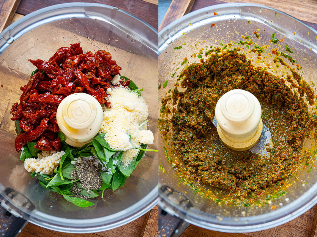 Creamy Sun-dried Tomato Pesto Pasta with Chicken Creamy Sun-dried Tomato Pesto Pasta with Chicken