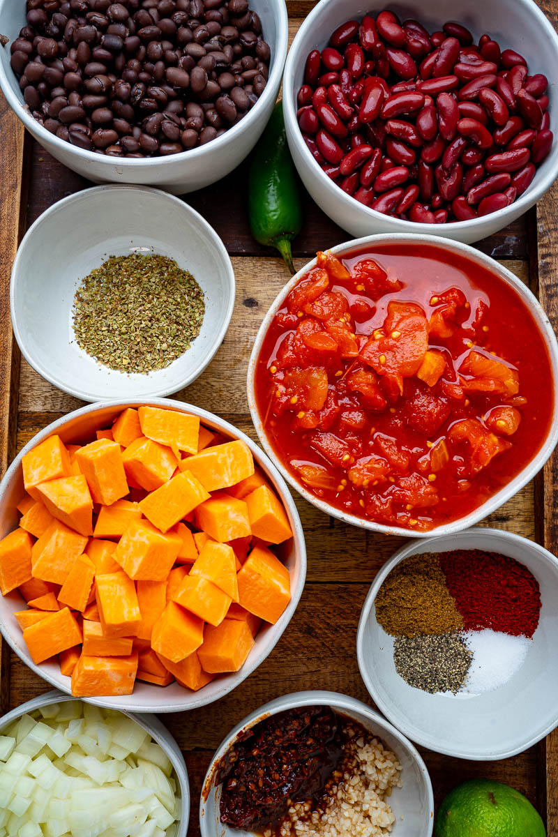 Sweet Potato and Black Bean Chili Sweet Potato and Black Bean Chili