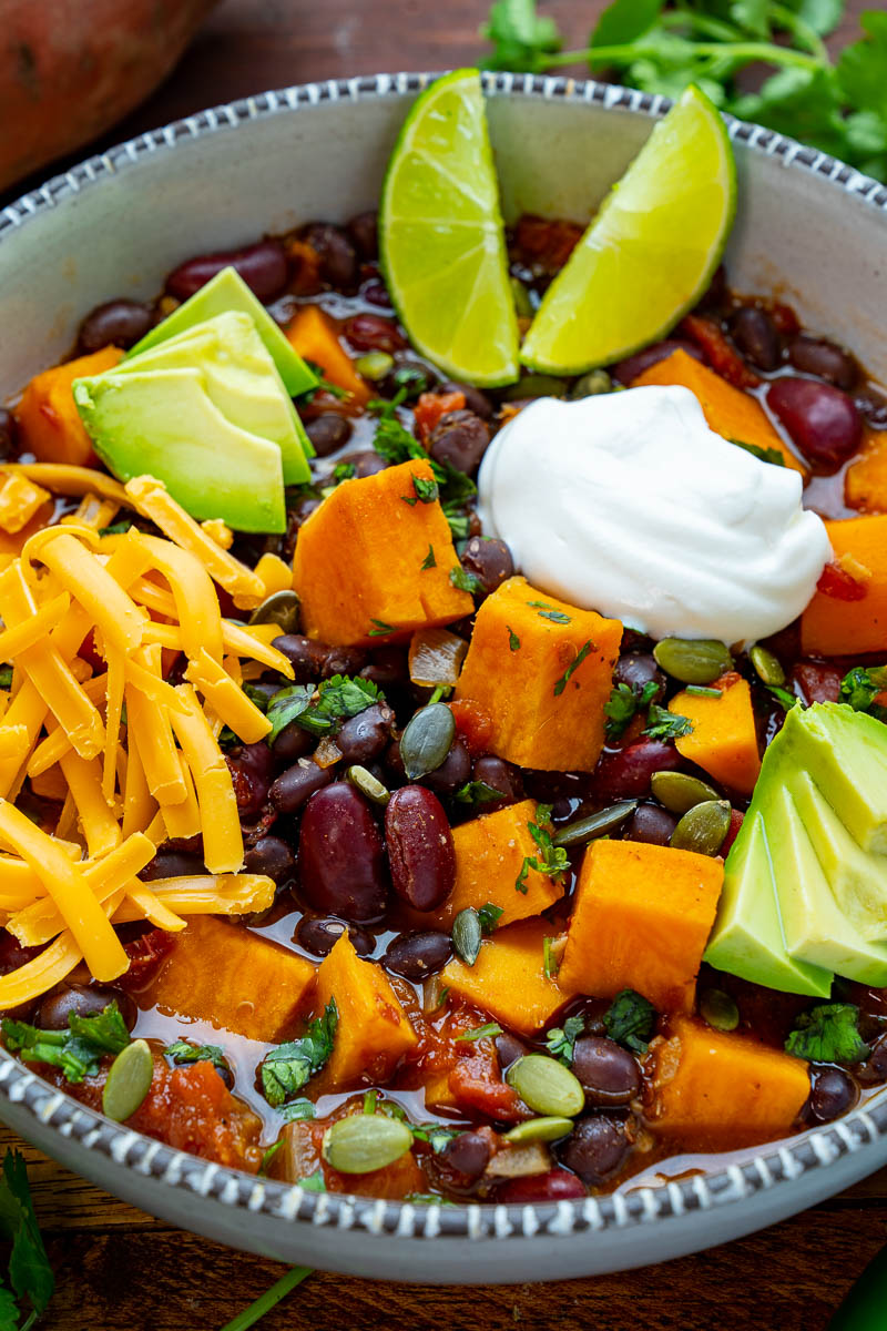 Sweet Potato and Black Bean Chili Sweet Potato and Black Bean Chili