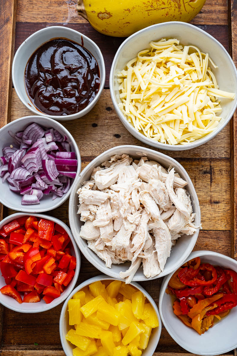 BBQ Chicken Stuffed Spaghetti Squash BBQ Chicken Stuffed Spaghetti Squash