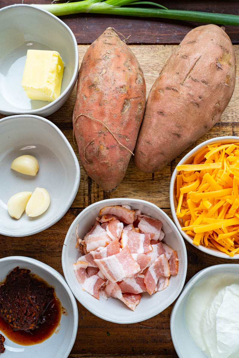 Chipotle Cheddar Mashed Sweet Potatoes Chipotle Cheddar Mashed Sweet Potatoes