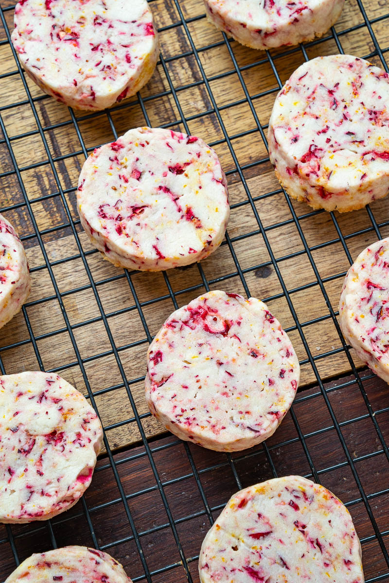 Cranberry Orange Shortbread Cookies Cranberry Orange Shortbread Cookies